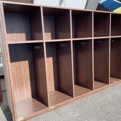 収納棚　大型木製ロッカー　本日限定！！　3つありますの画像