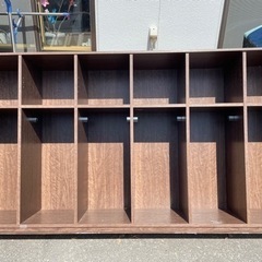 収納棚　大型木製ロッカー　本日限定！！　3つあります