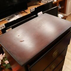 326)The Bombay Company 7段チェスト アンティーク ビンテージ チェスト 収納家具 アメリカン ボンベイ カンパニーの画像