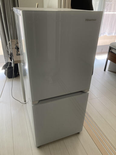 Hisense 冷蔵庫　134L(2019年製)