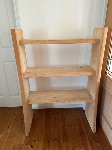 無垢　本棚　オーダー家具