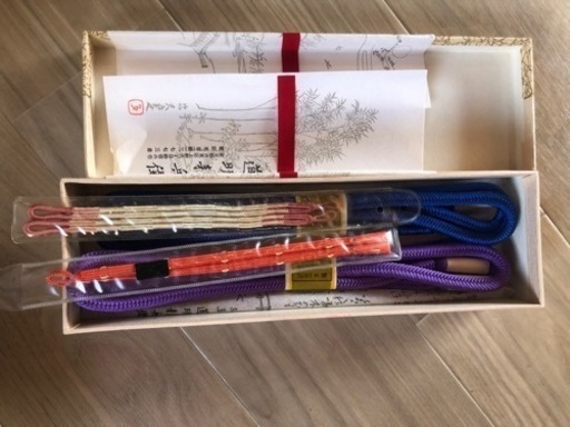 道明　帯締めセット