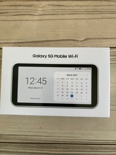 Galaxy 5G Mobile Wi-Fi SCR01(美品)