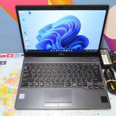 JC0312 富士通 ノートパソコン LIFEBOOK U938/S SIM Lバッテリー office2021