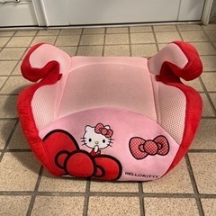 キティーちゃん　ジュニアシートの画像