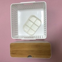 [取引中][0円]収納箱無料で差し上げます/3coins/無印良...