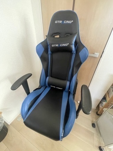 GTRACINGブルー チェア