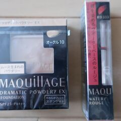 未使用！マキアージュ　パウダリーファンデーション＆ルージュセット　