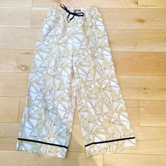 Bou Jeloud  ブージュルード　カラーパンツ　柄ワイドパンツ