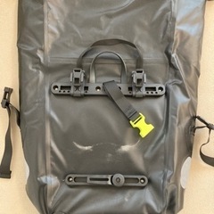 Rhinowalk 自転車 パニアバッグ リアバッグ サイドバッグ バイク 防水 大容量 軽い 収納力 (ブラック&グリーン)の画像