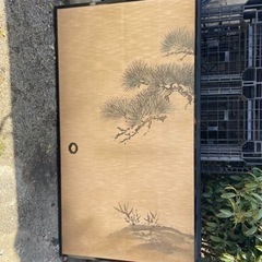 古い襖
