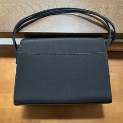 冠婚葬祭用　フォーマル布製ハンドバックの画像