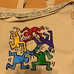 キースヘリング　トートバッグの画像
