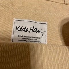 キースヘリング　トートバッグの画像