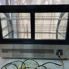 【取引終了】JCM 卓上型対面冷蔵ショーケース（ラウンド型） JCMS-60T 冷蔵 業務用冷蔵庫 保冷庫　ショーケースの画像