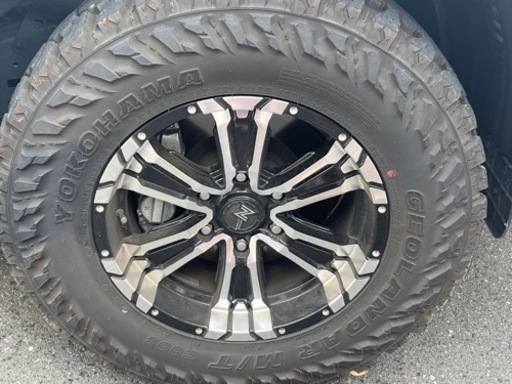 265/70R17ランクルプラド　ホイールとタイヤ4本セット