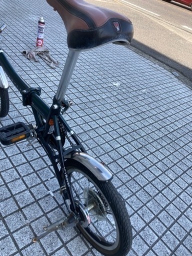 【16インチ折りたたみ】6段変速付　ROVER製　チェーン新品❗️若林自転車　唐崎店　SALE中❗️