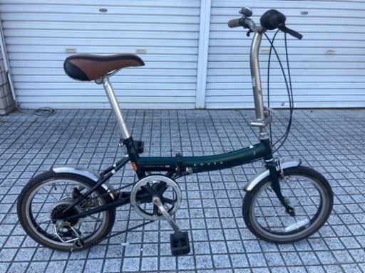 【16インチ折りたたみ】6段変速付　ROVER製　チェーン新品❗️若林自転車　唐崎店　SALE中❗️