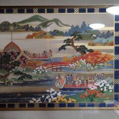 【上代80万円】西陣織アート　額 上代80万円】西陣織アート 額