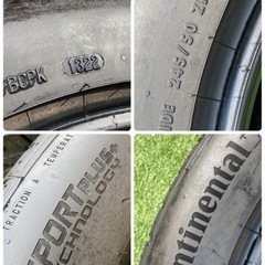 🌟🌟バリ溝サマータイヤ‼️2022年‼️コンチネンタル‼レクサスLS等！️245/50ZR19‼️🌟🌟4本セット価格です‼️の画像