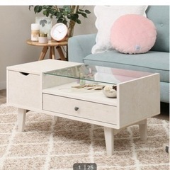 鏡付きテーブルの画像