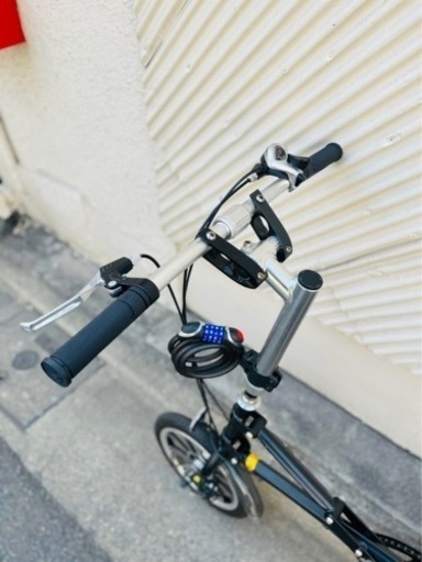 【売約済み+】　折りたたみ自転車 14インチ 小径車 ミニベロ シマノ7段変速 通勤 通学 便利 軽量 コンパクト 子供用 超軽量 前