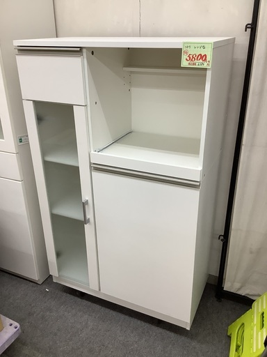 ニトリ レンジ台 白 管C230401CK (ベストバイ 静岡県袋井市)