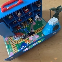 カプセルトーマスガチャガチャ　お出かけバッグセットの画像