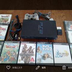 値下げ！ＰS2とソフト10本(動作確認済み)受渡し場所、相談にて。