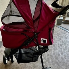 折りたたみ ペットカート4輪 多頭 小型犬 中型犬 ペットバギー...