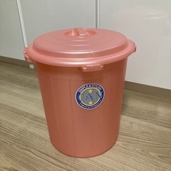 ピンク　ゴミ箱　ポリバケツ