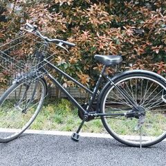 【4月5日または6日お渡し】26インチシティサイクル 黒
