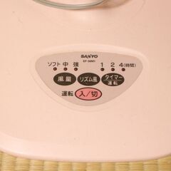 扇風機（ピンク）の画像