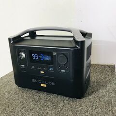 山口)下松市より　現状品　ポータブル蓄電池　EF4PRO　ECO FLOW　三元素リチウムイオン　※側面カバー　コード無し　BIZKD02H