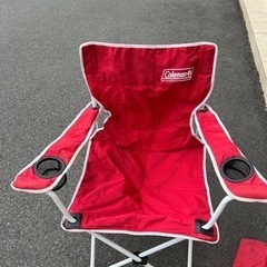 アウトドア用折り畳みチェアー　Coleman & SouthFieldの画像