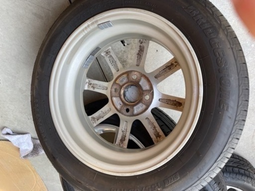2022年製ブリヂストンNEXTRY 155/65R14 ダイハツ/スバル純正ホイール 