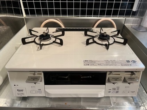 【ガスコンロ】リンナイ 都市ガス用12A･13A KG66VTWR