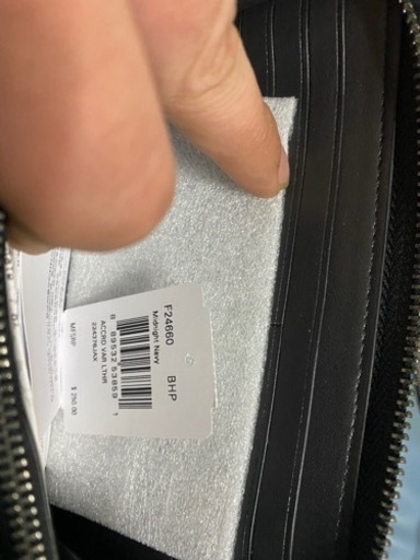 コーチ新品未使用長サイフ　　引っ越しのため