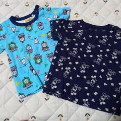 美品ユニクロ トーマス ミッキーマウス 95 Tシャツ セット 男の子