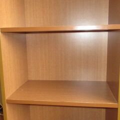 カラーボックス　木目ベージュの画像