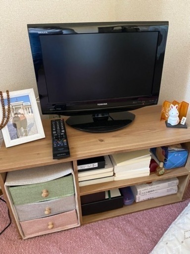 テレビ　テレビ台付