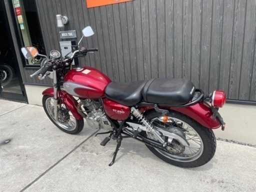 ★25万円　ST250 Eタイプ　スズキ　NJ4AA 自賠責付き！前後タイヤバリ山！セル1 実働車　beamsマフラー