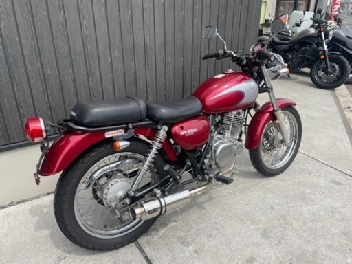 ★25万円　ST250 Eタイプ　スズキ　NJ4AA 自賠責付き！前後タイヤバリ山！セル1 実働車　beamsマフラー