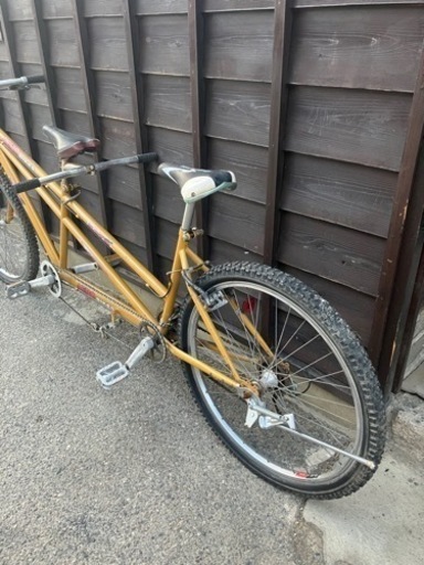 決まりました　2人乗り自転車　レトロ　希少