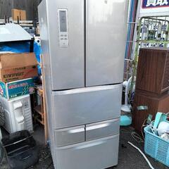 東芝 ノンフロン 冷凍冷蔵庫 GR-E47F 2012年製 東芝 6ドア冷蔵庫 GR-E47F 自動製氷 471L 2012年製