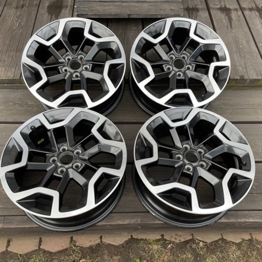 17インチ ホイール スバル XV GP系後期純正 中古品 pcd100 プリウス 86 レガシー アウトバック インプレッサ 等に ②