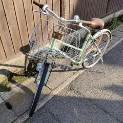 自転車(黄緑色)
