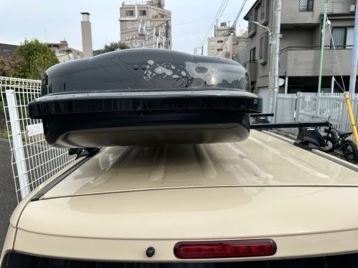 ベースキャリア（メーカー不明）ルーフボックスTERZO テルッツオ（by PIAA）エアロクロスライダー　セット