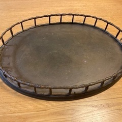 アンティークトレイ　お盆の画像