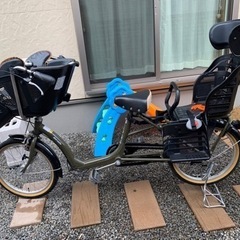 石丸サイクル　ふらっかーず　シュシュ　子供乗せ自転車　20インチ...